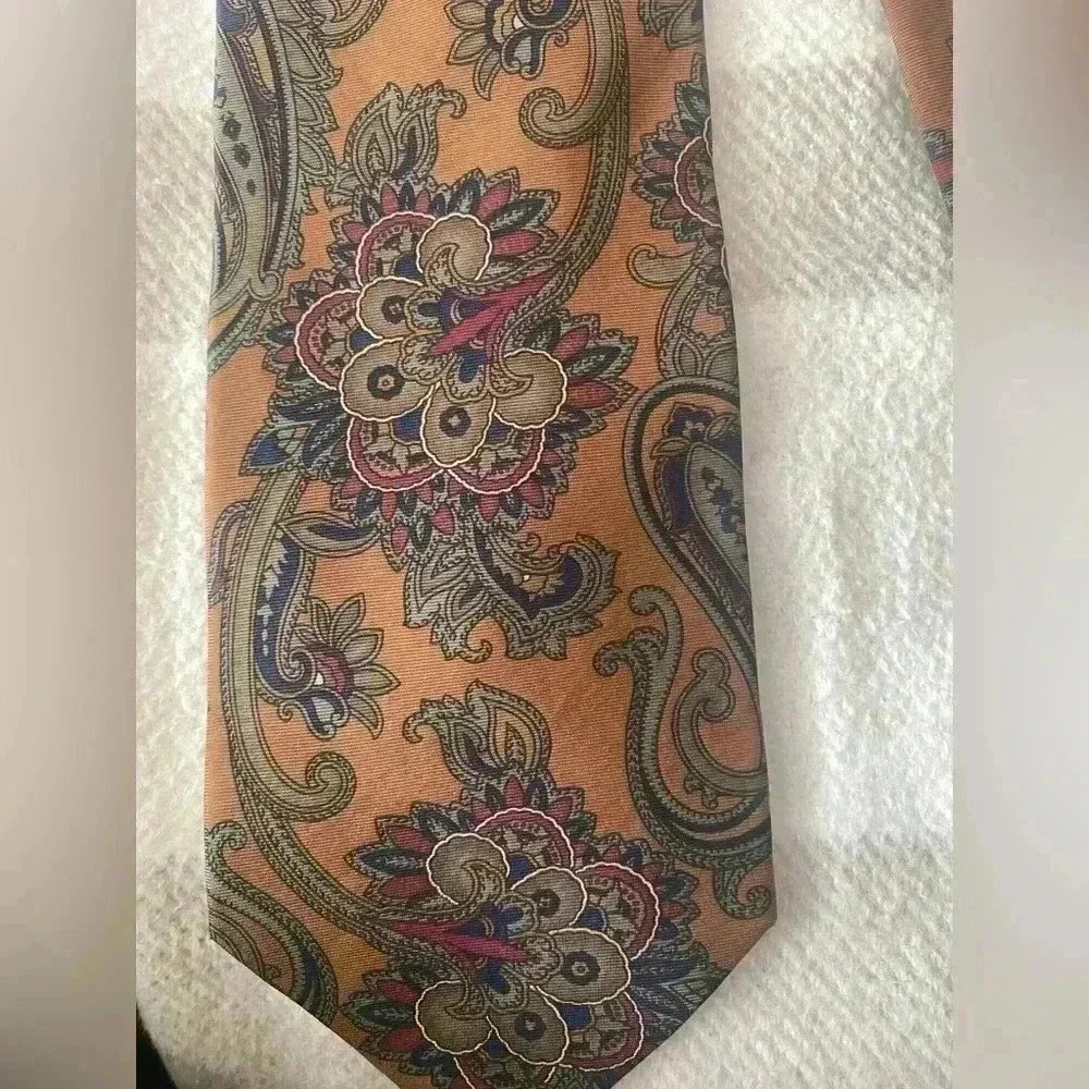 Vintage Christian Dior Abstract Pattern Tie